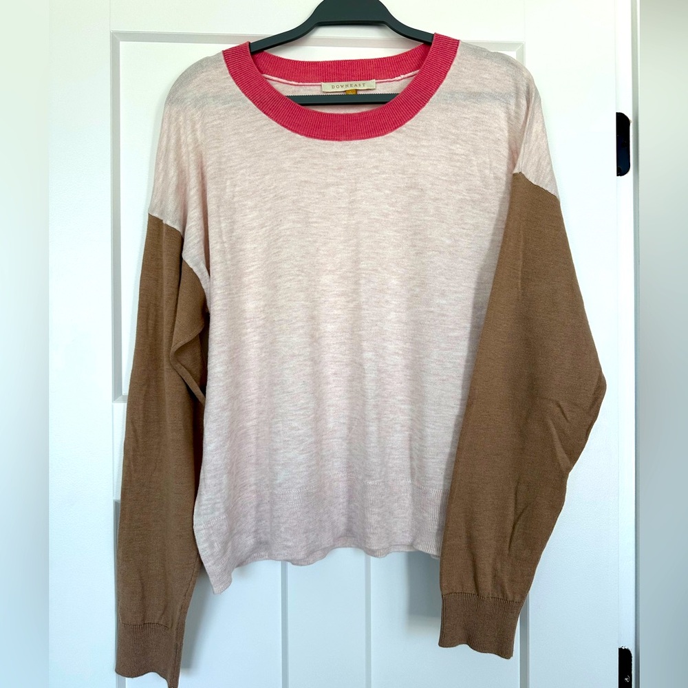Downeast Sweater. Lightweight. Size L.